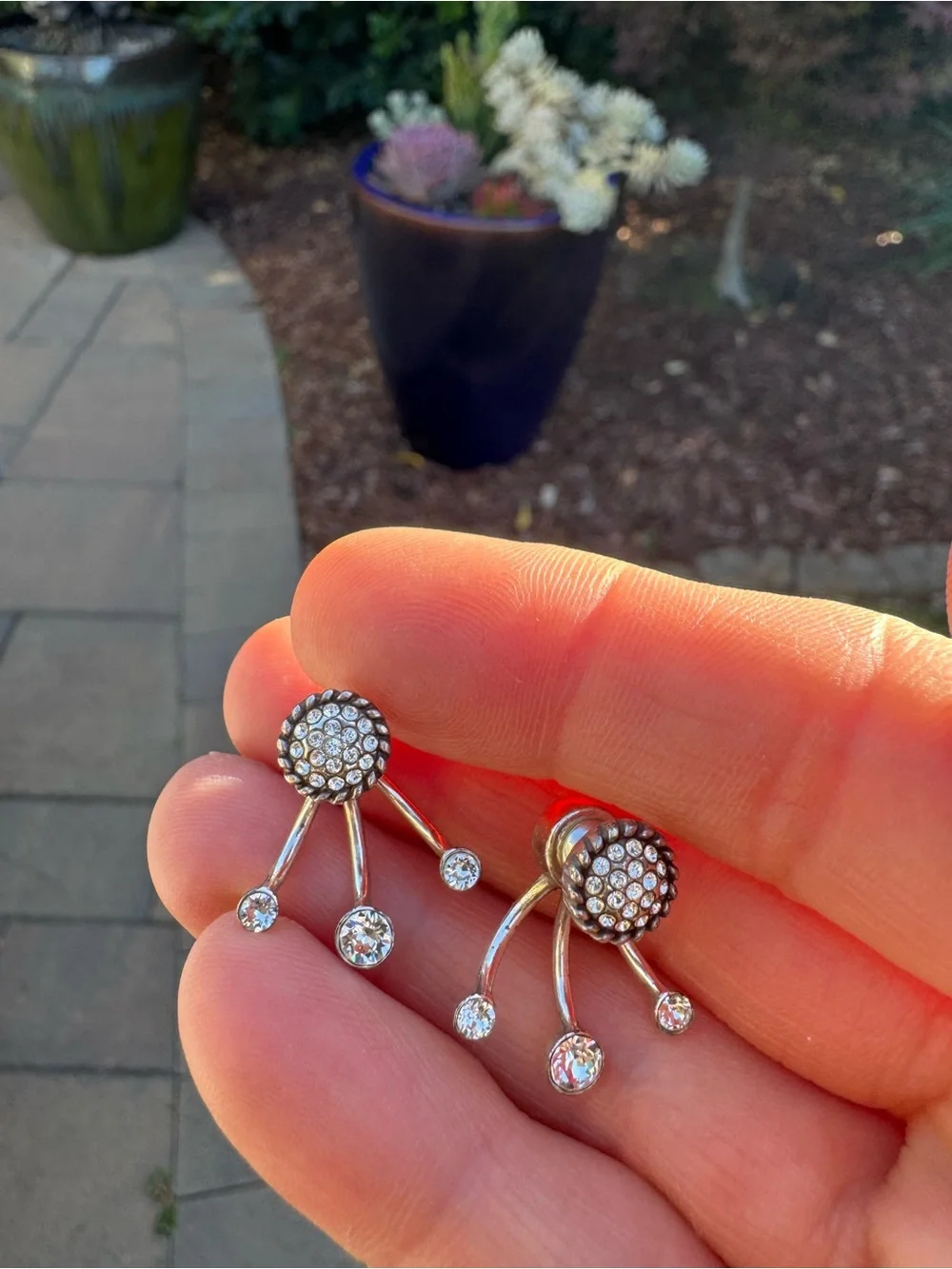 Brighton Silver Penelope Earrings - Women Jewelry